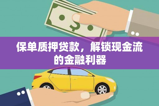 荔城保单质押贷款，解锁现金流的金融利器