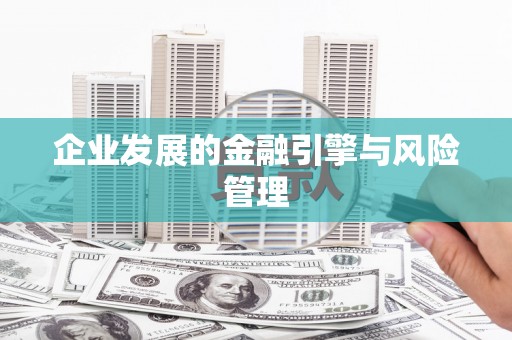 外埔企业发展的金融引擎与风险管理