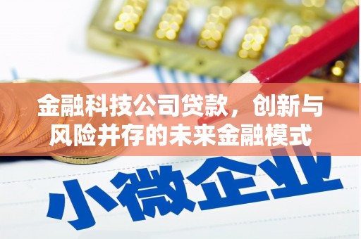 昌乐金融科技公司贷款，创新与风险并存的未来金融模式