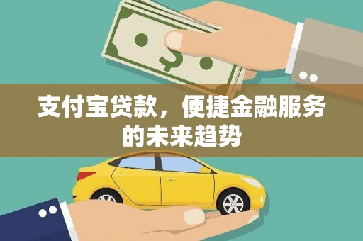 信州支付宝贷款，便捷金融服务的未来趋势