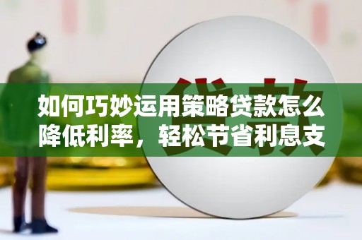 安乡如何巧妙运用策略贷款怎么降低利率，轻松节省利息支出