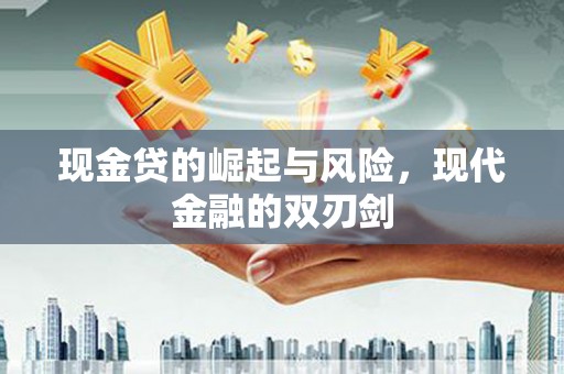 庄浪现金贷的崛起与风险，现代金融的双刃剑