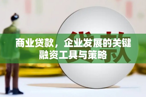 崖州商业贷款，企业发展的关键融资工具与策略