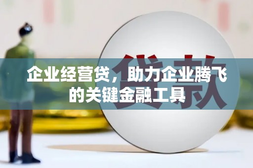 阳春企业经营贷，助力企业腾飞的关键金融工具