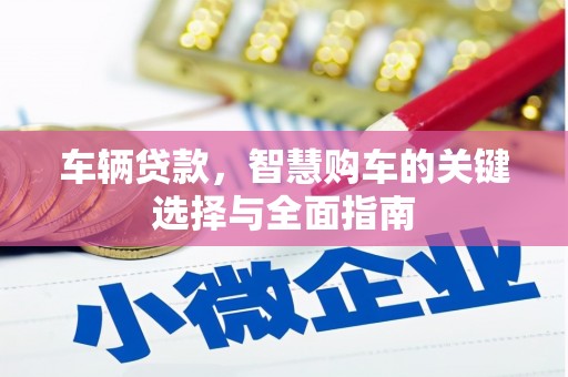 阳高车辆贷款，智慧购车的关键选择与全面指南