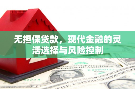 滁州无担保贷款，现代金融的灵活选择与风险控制
