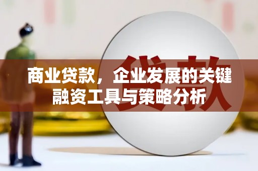 东胜商业贷款，企业发展的关键融资工具与策略分析