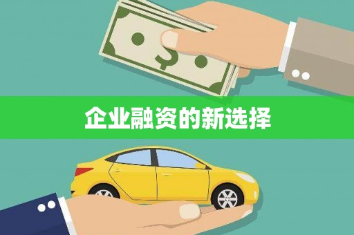 海城企业融资的新选择