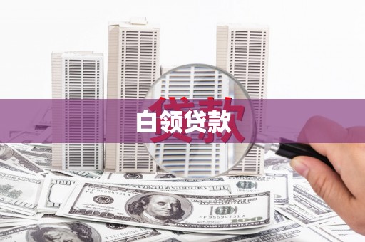 额敏白领贷款