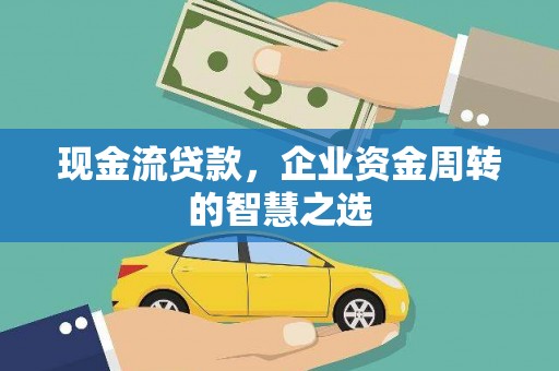 麻山现金流贷款，企业资金周转的智慧之选