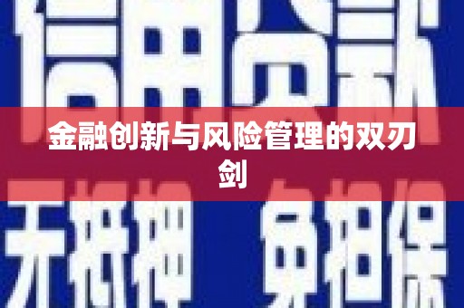 土默特右旗金融创新与风险管理的双刃剑