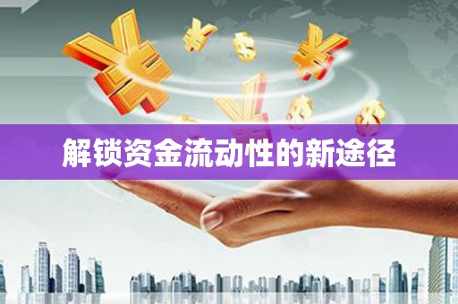 长白解锁资金流动性的新途径